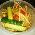 玉葱♪'s cooksnap of when they made きゅうりともやしのピリ辛炒め.