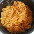 ぴ〜ちゃん☆'s cooksnap of when they made 炊飯器で　手軽に簡単　ケチャップライス♪.