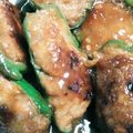 Jyohana's cooksnap of when they made 子供もOK！苦くないゴーヤの肉詰め.
