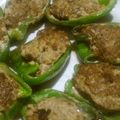 kasosyota's cooksnap of when they made 残り物で！簡単☆早い☆ピーマンの肉詰め.