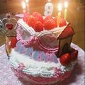 みや↓'s cooksnap of when they made プリンセスな誕生日ケーキ♫.