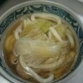 m8u8's cooksnap of when they made レタス半玉ペロリ☆レタぶたうどん.