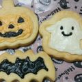 yurixxx's cooksnap of when they made ハロウィン♪マシュマロフォンダンクッキー.