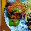 なおころピッコロ's cooksnap of when they made なすピーマン豚肉の☆ピリ辛肉味噌がけ★.