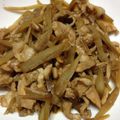 ゆらら・K's cooksnap of when they made 豚肉入り母のきんぴらごぼう.