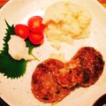 すくすくトマト's cooksnap of when they made なめ茸の旨味が肉汁にギュッ！なハンバーグ.