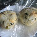 ジョングレ's cooksnap of when they made 高菜と卵のおにぎり.