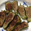 ちぇんばあ's cooksnap of when they made ピーマン肉詰め.