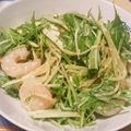 まーくんのおくさん's cooksnap of when they made ✿エビと水菜と卵の❀春雨サラダ✿.
