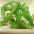 たもたん's cooksnap of when they made ピーマンとしらすの佃煮.