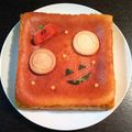 ☆Loved☆'s cooksnap of when they made ハロウィンにも＊かぼちゃのチーズケーキ.