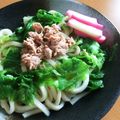 shinohome's cooksnap of when they made 簡単・温かいサラダうどん.