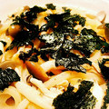 ともにょん's cooksnap of when they made 簡単★長ネギとじゃこの焼きうどん風.