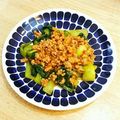 YUZVIO's cooksnap of when they made チンゲンサイとひき肉のピリ辛炒め.