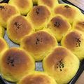 uiaia's cooksnap of when they made かぼちゃあんパン.