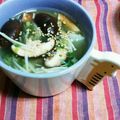quinne's cooksnap of when they made ダシダで大根とキノコのスープ(^-^)/.