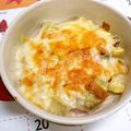 卯月のうさぎ２０１４'s cooksnap of when they made さつまいもの豆乳グラタン.