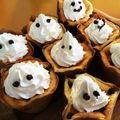 Amy101's cooksnap of when they made ハロウィン♪ホイップおばけのカップケーキ.