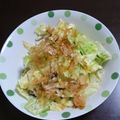unauna72's cooksnap of when they made キャベツときのこのおかかマヨ和え.