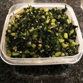 sayogon's cooksnap of when they made 簡単　大根の葉っぱのふりかけ.