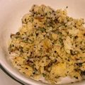 リンゴノウタ's cooksnap of when they made いかなごのくぎ煮と梅干しの炒飯.