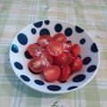 オレンジリング's cooksnap of when they made トマトの砂糖がけ.