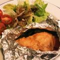 Mayurocafe's cooksnap of when they made サーモンのホイル蒸し焼き.