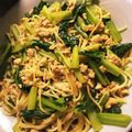 mihonakari's cooksnap of when they made ちゃちゃっと！小松菜とひき肉の和風スパ.