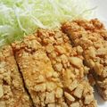2児ママＳ☆'s cooksnap of when they made 【糖質オフ】高野豆腐衣の豚カツ.