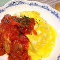 ゆいﾁｬﾝﾘｵ's cooksnap of when they made トマトソースのとろとろオムライス☆.