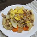 ちんぐりあん's cooksnap of when they made ◎豚玉大根キムチ炒め◎.