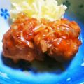 黒い羽's cooksnap of when they made 簡単からあげ油林鶏.