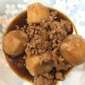 直助ママ's cooksnap of when they made ♪里芋とひき肉のこってり煮♪.