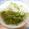 kobutacamp's cooksnap of when they made 大根と水菜のマヨポンサラダ.