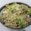 クック81NK9U☆'s cooksnap of when they made 豚ひき肉で豚そぼろ！親子丼風に！.