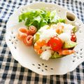 tommy 0304's cooksnap of when they made 大根おろしで海鮮サラダ☆アボカドココット.