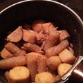はるたろのママ's cooksnap of when they made １００ｇあったら豚小間（里芋味噌煮）.