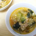 テディー１'s cooksnap of when they made 辛うま＊豚キムチの卵とじスープ.