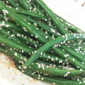 Yumivano's cooksnap of when they made 【基本】いんげん豆の胡麻和え、簡単5分.