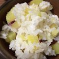 rhyme1219's cooksnap of when they made ストウブ鍋でホクホク♪塩糀のさつま芋ご飯.