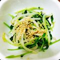 ＫawausosO's cooksnap of when they made 簡単‼モヤシと豆苗のナムル.
