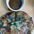 メタルマリオ's cooksnap of when they made 夏バテ解消！納豆と小松菜のチヂミ&タレ.