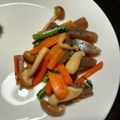 erikanice's cooksnap of when they made こんにゃくときのこのソテー.