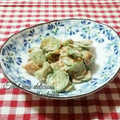ねっちゃんっ's cooksnap of when they made キムチときゅうりのごまマヨ和え.