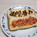 アクセル☆'s cooksnap of when they made 簡単朝ごはん☆海老パントースト♪.