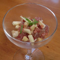 i_yokan's cooksnap of when they made まぐろと梅とチーズの和え物.