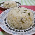 赤い電話's cooksnap of when they made 簡単♪青じそガーリックバターライス.