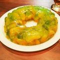 イブ＆ピース's cooksnap of when they made ブルーハワイのきらきらフルーツゼリー.