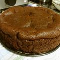 pataponne's cooksnap of when they made チョコバナナ♪しっとり濃厚ガトーショコラ.