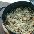 クックT0VM84☆'s cooksnap of when they made 《ストウブ》お鍋で秋のきのこ炊き込みご飯.